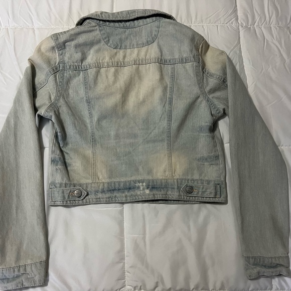 Wildflower Denim Jacket Street Wear Everyday Style - Picture 6 of 6